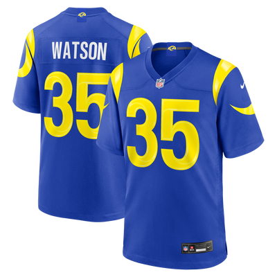 Los Angeles Rams Jaylen Watson Nike Royal Team Game Jersey