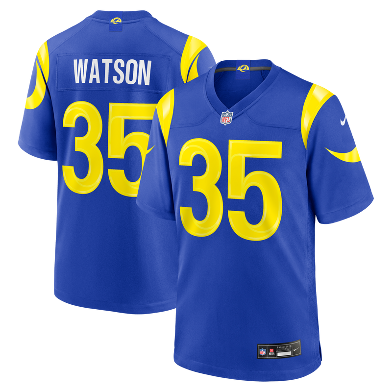 Los Angeles Rams Jaylen Watson Nike Royal Team Game Jersey
