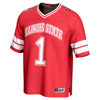 #1 Illinois State Redbirds GameDay Greats Lightweight Collegiate Football Fashion Jersey - Red