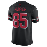 Arizona Cardinals Trey McBride Nike Black Alternate Vapor F.U.S.E. Stitched Limited Jersey