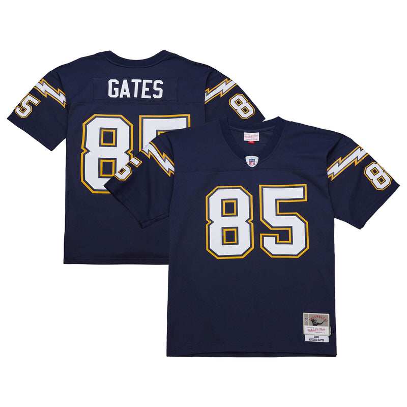 Los Angeles Chargers Antonio Gates Mitchell & Ness Navy 2006 Legacy Replica Jersey