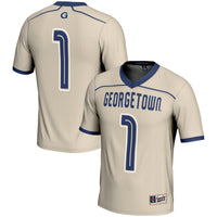 Georgetown Hoyas GameDay Greats #1 Lightweight Lacrosse Jersey - Gray