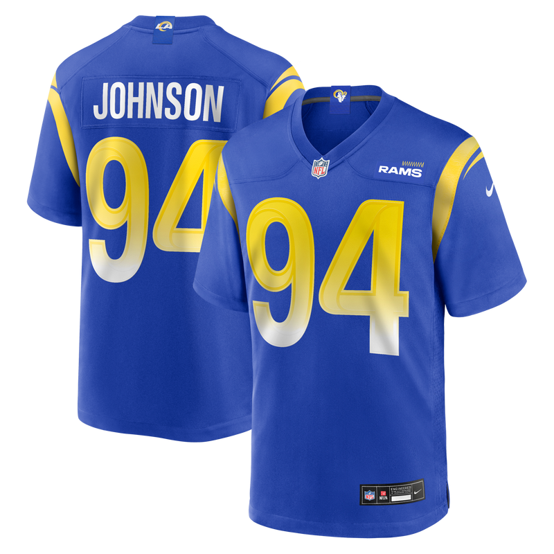 Los Angeles Rams Desjuan Johnson Nike Royal Home Game Jersey