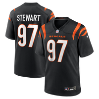 Cincinnati Bengals Shemar Stewart Nike Black Team Game Jersey