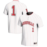#1 Louisville Cardinals GameDay Greats Lightweight Softball Jersey - White
