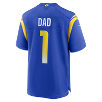 Los Angeles Rams Number 1 Dad Nike Royal Game Jersey