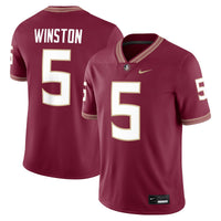 Jameis Winston Florida State Seminoles Nike Alumni Game Jersey - Garnet