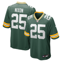 Green Bay Packers Keisean Nixon Nike Green Game Player Jersey