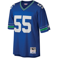 Seattle Seahawks Brian Bosworth Mitchell & Ness Royal Legacy Replica Jersey