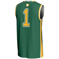 #1 William & Mary Tribe GameDay Greats Lightweight Basketball Jersey - Green