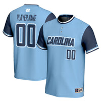 North Carolina Tar Heels GameDay Greats NIL Pick-A-Player Softball Lightweight Jersey - Carolina Blue