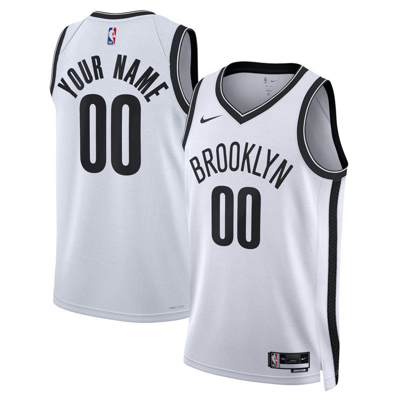 Brooklyn Nets Nike Association Swingman Jersey - Custom