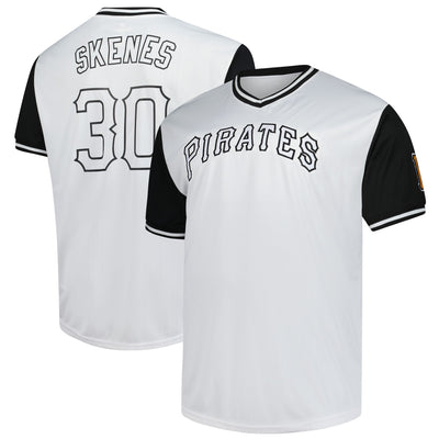 Pittsburgh Pirates Paul Skenes Profile White Big & Tall Name & Number Jersey