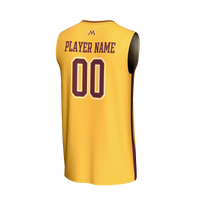 Minnesota Golden Gophers GameDay Greats NIL Pick-A-Player Lightweight Basketball Fashion Jersey - Gold