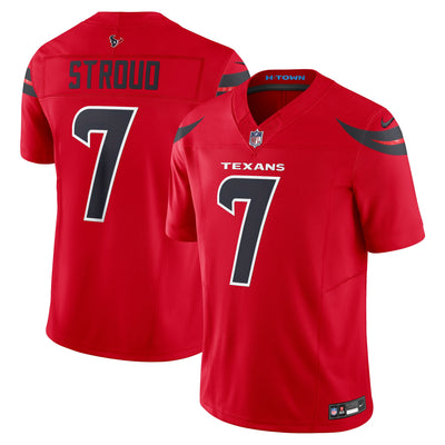 Houston Texans C.J. Stroud Nike Red Alternate Vapor F.U.S.E. Limited Jersey