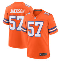 Denver Broncos Tom Jackson Nike Orange Retired Player Alternate Game Jersey