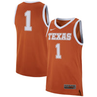 #1 Texas Longhorns Nike Replica Jersey - Burnt Orange