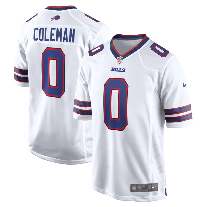 Buffalo Bills Keon Coleman Nike White Game Jersey