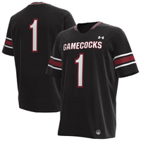 South Carolina Gamecocks Under Armour Premier Football Jersey - Black
