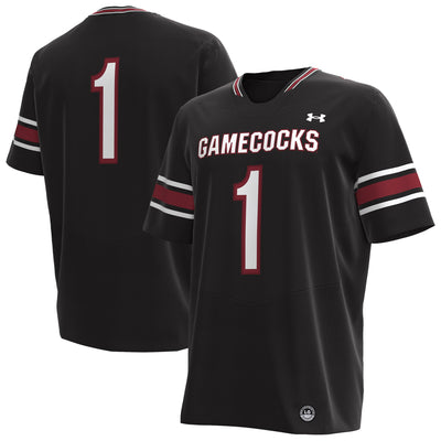 South Carolina Gamecocks Under Armour Premier Football Jersey - Black
