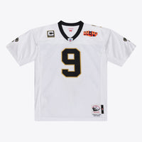 New Orleans Saints Drew Brees Mitchell & Ness White Super Bowl XLIV Authentic Jersey