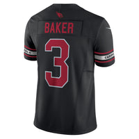 Arizona Cardinals Budda Baker Nike Black Vapor F.U.S.E. Limited Jersey