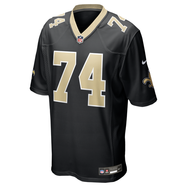 New Orleans Saints Xavier Truss Nike Black Team Game Jersey
