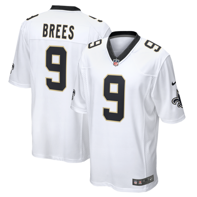 New Orleans Saints Drew Brees Nike White Game Jersey