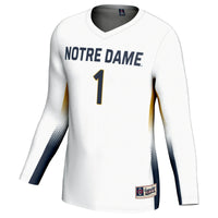 #1 Notre Dame Fighting Irish GameDay Greats Lightweight Volleyball Jersey - White