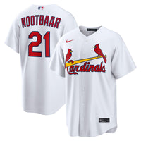 St. Louis Cardinals Lars Nootbaar Nike White Home Replica Jersey