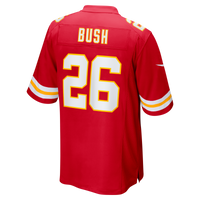 Kansas City Chiefs Deon Bush Nike Red Game Player Jersey