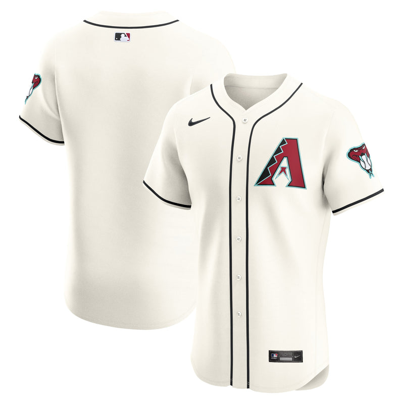 Arizona Diamondbacks Nike Cream Elite Jersey