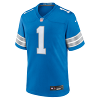Detroit Lions Blake Miller Nike Blue 2026 NFL Draft First Round Pick No. 17 Team Game Jersey