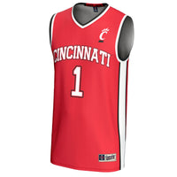 #1 Cincinnati Bearcats GameDay Greats Lightweight Basketball Fashion Jersey - Red