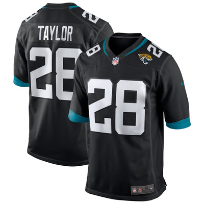 Jacksonville Jaguars Fred Taylor Nike Black Retired Player Alternate Game Jersey