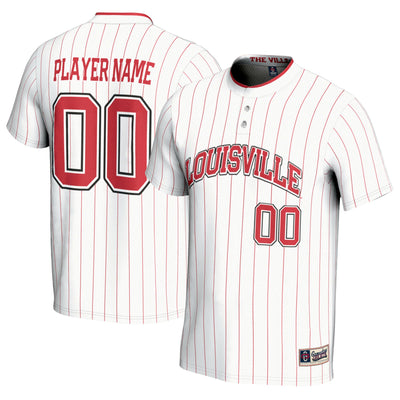 Louisville Cardinals GameDay Greats NIL Pick-A-Player Lightweight Softball Jersey - White