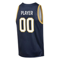 Notre Dame Fighting Irish Under Armour Pick-A-Player NIL Basketball Jersey - Navy