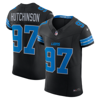 Detroit Lions Aidan Hutchinson Nike Black Alternate Vapor F.U.S.E. Elite Jersey