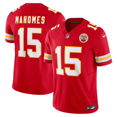 Kansas City Chiefs Patrick Mahomes Nike Red Vapor F.U.S.E. Limited Jersey