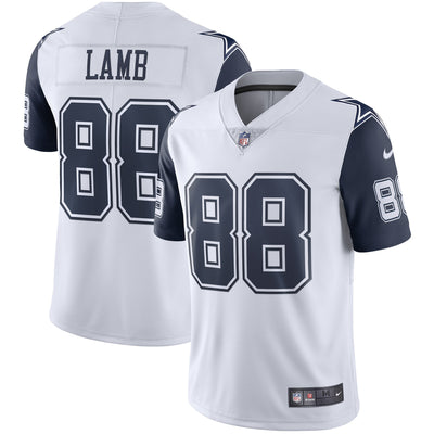 Dallas Cowboys CeeDee Lamb Nike White 2nd Alternate Vapor Limited Jersey