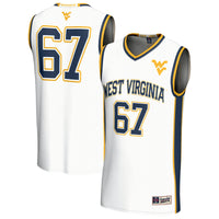 West Virginia Mountaineers GameDay Greats Lightweight Collegiate Basketball Fashion Jersey - White