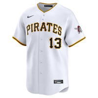Pittsburgh Pirates Ke'Bryan Hayes Nike White Home Limited Player Jersey