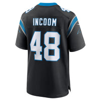 Carolina Panthers Thomas Incoom Nike Black Team Game Jersey