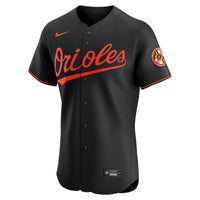 Baltimore Orioles Nike Black Alternate Elite Jersey