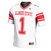 #1 Illinois State Redbirds GameDay Greats Football Jersey – White