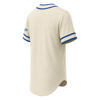 Los Angeles Dodgers Stitches Natural Throwback Fashion Jersey