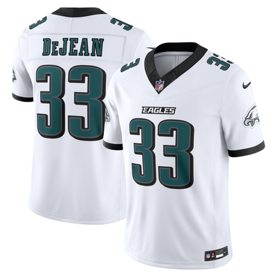 Philadelphia Eagles Cooper DeJean Nike White Vapor F.U.S.E. Stitched Limited Jersey