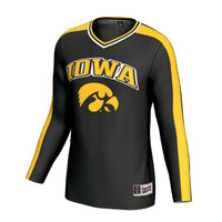Iowa Hawkeyes GameDay Greats Lightweight Collegiate Volleyball Fashion Jersey - Black