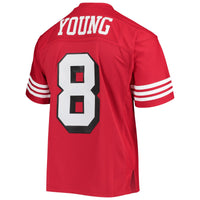 San Francisco 49ers Steve Young Mitchell & Ness Scarlet Legacy Replica Jersey