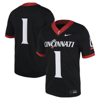 #1 Cincinnati Bearcats Nike Untouchable Football Jersey – Black